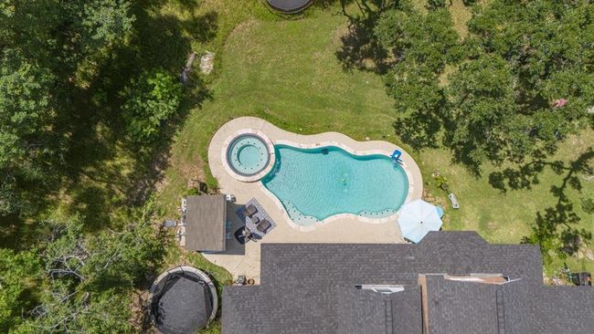 Aerial view of the back of the home. | Image 44