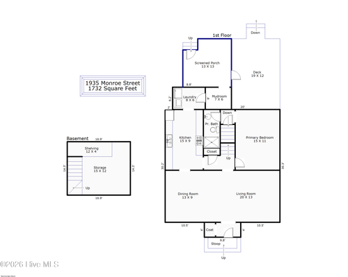 1935 Monroe St, Wilmington, NC, 28401-6727 | Card Image