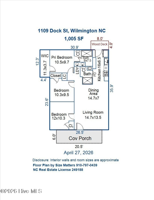 1109 Dock St, Wilmington, NC, 28401-4829 | Card Image