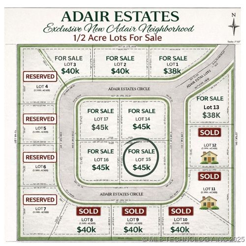 581 Adair Estates Cir, Adair, OK, 74330-5003 | Card Image