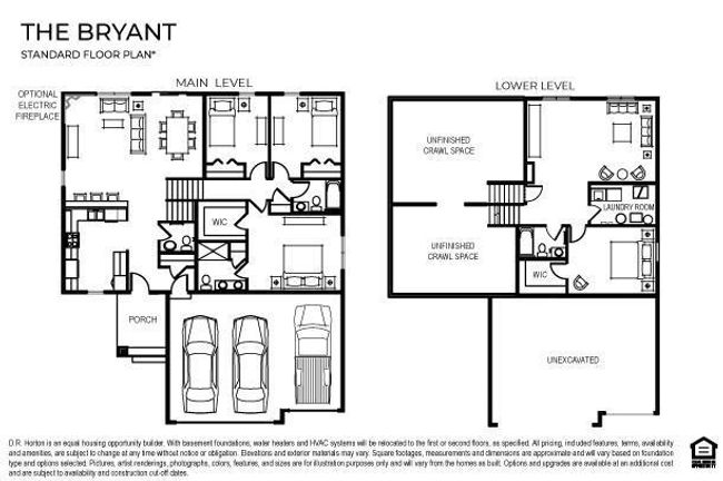 Feel the flow throughout The Bryant II in this overview of the main and upper level. The home's FINISHED lower level also features a well thought-out design. | Image 20