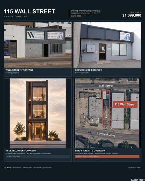 115 Wall Street, Saskatoon, SK, S7K6C2 | Card Image