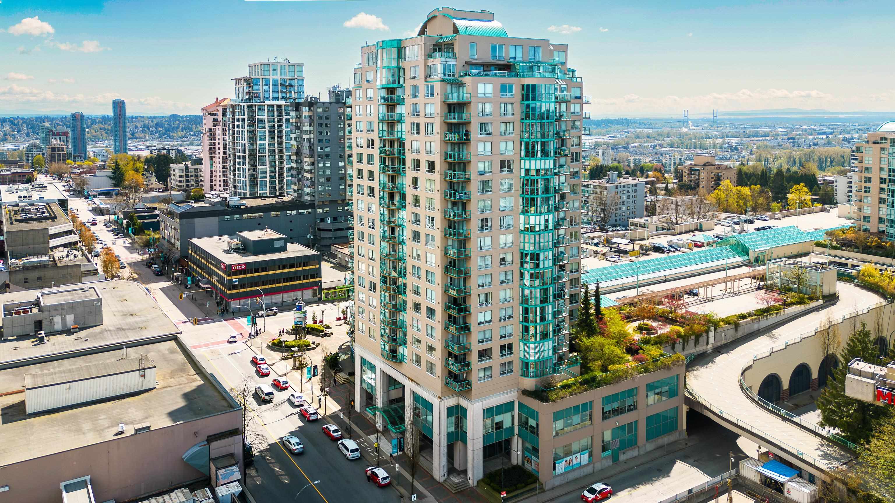 1704 - 612 Sixth Street, Condo with 1 bedrooms, 1 bathrooms and 1 parking in New Westminster BC | Image 4