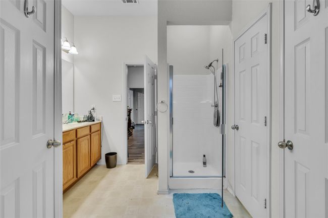 Full bath with a stall shower and vanity | Image 21