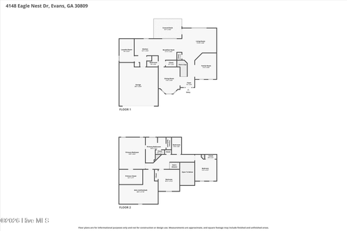 4148 Eagle Nest Dr, Evans, GA, 30809-4810 | Card Image