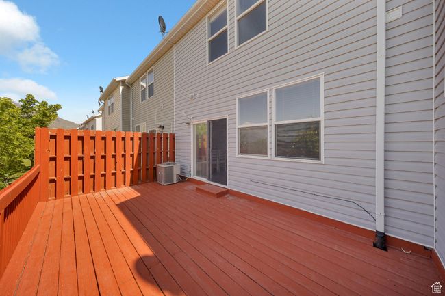 Deck featuring mountain and valley views | Image 15