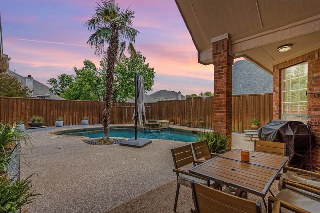 Low Maintenance Back Yard - Board On Board Fence & Two Palm Trees! | Image 31