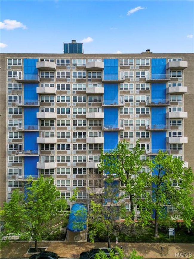 UNIT-610 - 210 N 17 Th St, Condo with 1 bedrooms, 1 bathrooms and null parking in Saint Louis MO | Image 5