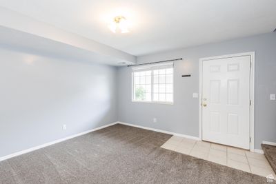 Family room with NEW carpet. | Image 3