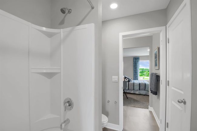 Upper level Jack and Jill bath. Model photos. Options and colors will vary. | Image 29