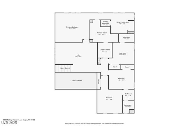 8984 Rolling Pietra St, House other with 5 bedrooms, 5 bathrooms and null parking in Las Vegas NV | Image 14