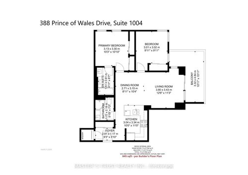 1004-388 Prince Of Wales Dr, Mississauga, ON, L5B0A1 | Card Image