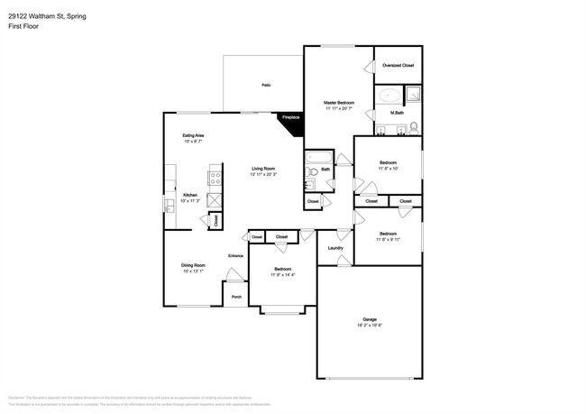 29122 Waltham St, House other with 4 bedrooms, 2 bathrooms and 2 parking in Spring TX | Image 22