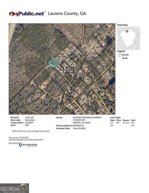 0 Cameron Ct, Dublin, GA, 31021 | Card Image
