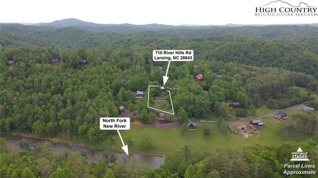 710 River Hills Rd, House other with 3 bedrooms, 3 bathrooms and null parking in Lansing NC | Image 31