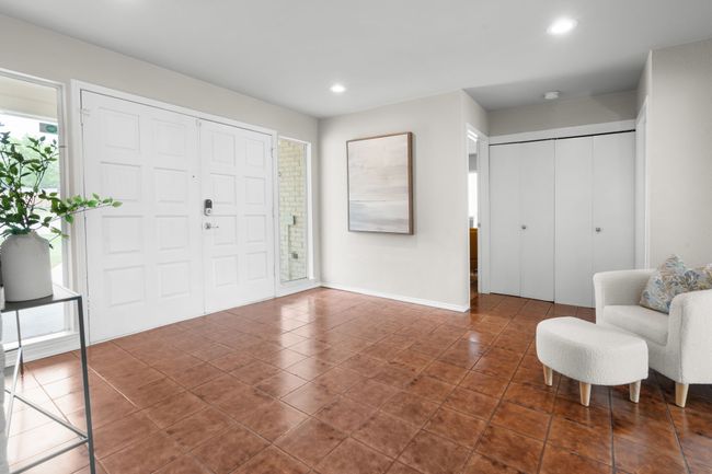 Entryway with recessed lighting and tile patterned flooring | Image 33