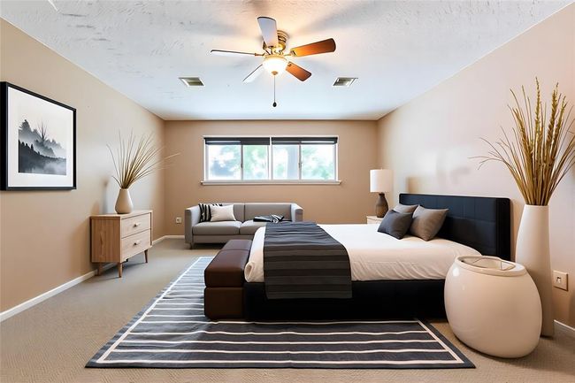 Spacious Primary bedroom - virtually staged | Image 16