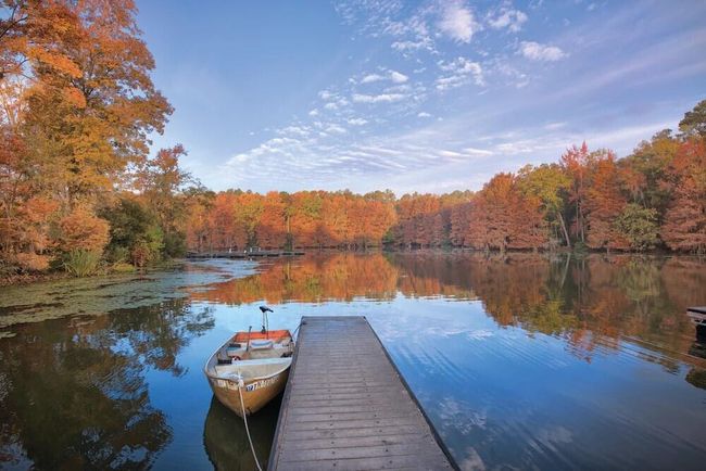 Dock on Cove in the Fall | Image 29
