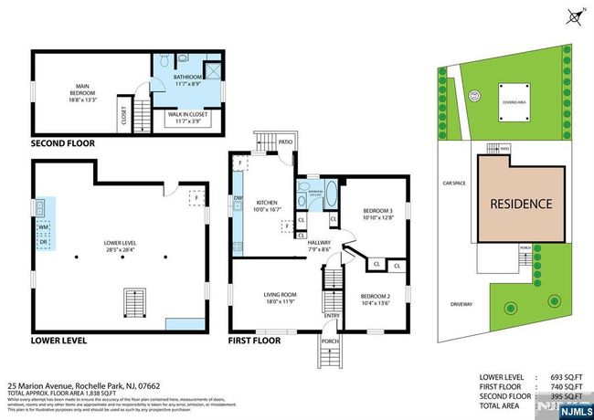 25 Marion Ave, House other with 3 bedrooms, 3 bathrooms and null parking in Rochelle Park NJ | Image 36