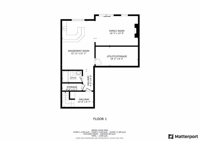 Lower level floor plan with dimensions | Image 28