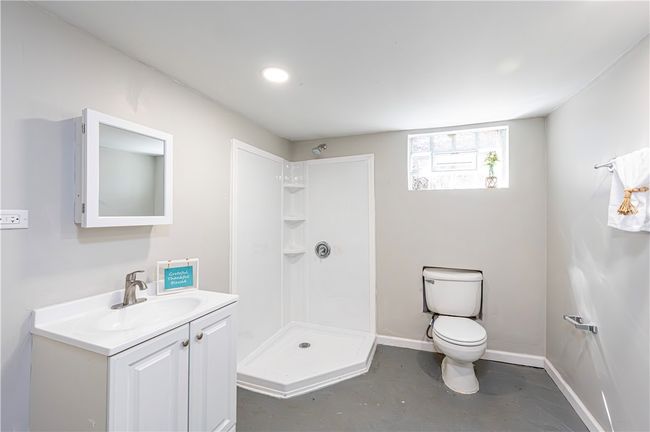 A brand new bathroom was added to the lower level. | Image 22