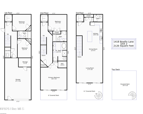 unit-2-1418 Bowfin Ln, Carolina Beach, NC, 28428-5750 | Card Image