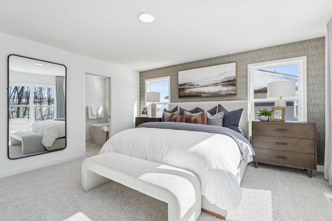 Photo is of the actual model. Find your retreat in this stunning primary bedroom. Enjoy the exclusivity of a private bath and huge walk-in closet. | Image 19