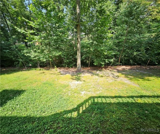 View of green lawn featuring a view of trees | Image 7