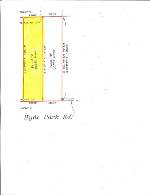 parcel-c-V/L Hyde Park Road, Muskegon, MI, 49445 | Card Image