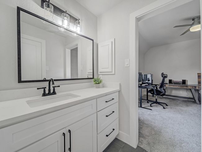 Bathroom featuring vanity and a ceiling fan | Image 27