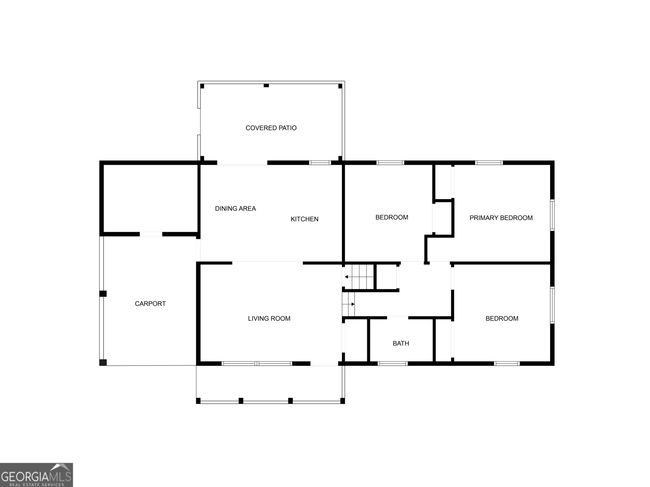890 Chestnut Dr, House other with 3 bedrooms, 1 bathrooms and null parking in JACKSON GA | Image 27