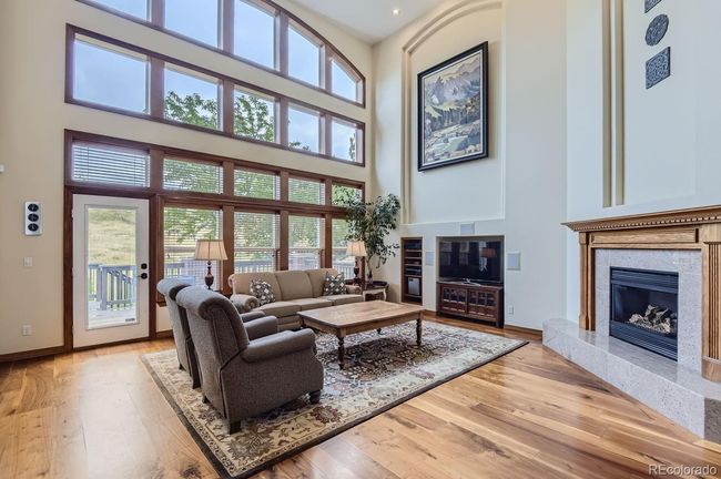 Luxurious wood floors are a wide plank walnut from Carslie with a tung oil finish! | Image 16