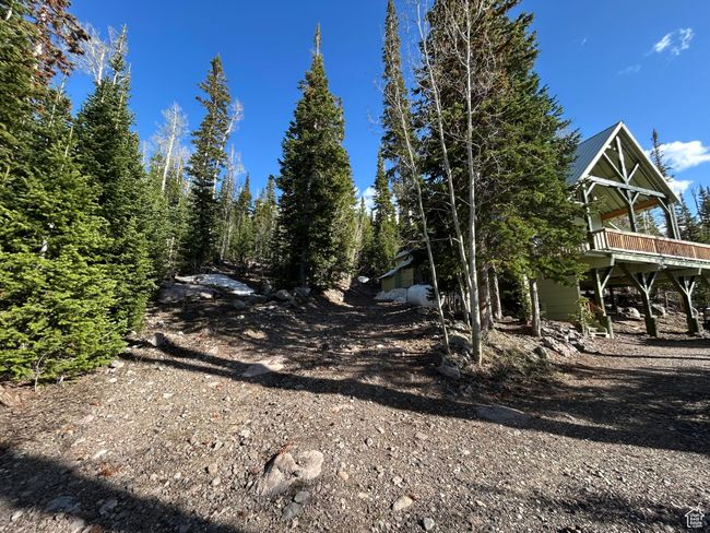 View of yard featuring a deck | Image 42