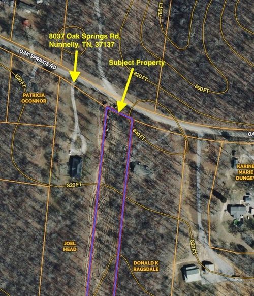 0 Oak Springs Rd, Nunnelly, TN, 37137 | Card Image