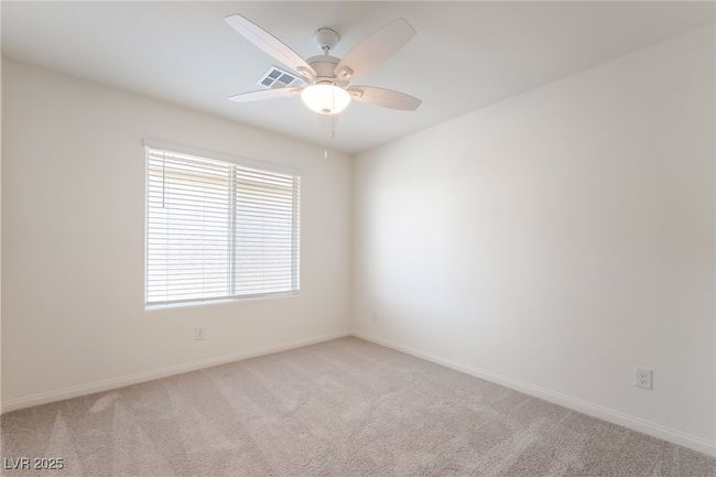 Unfurnished room with light carpet and ceiling fan | Image 26