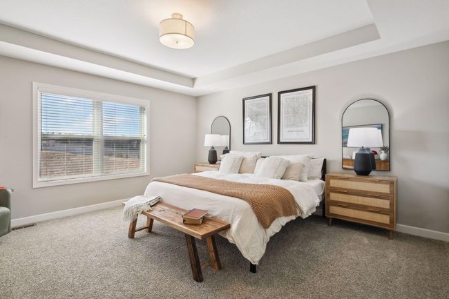 Primary bedroom with box vault ceiling | Image 28