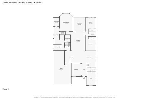 14134 Beacon Crest Ln, Frisco, TX, 75035-1314 | Card Image