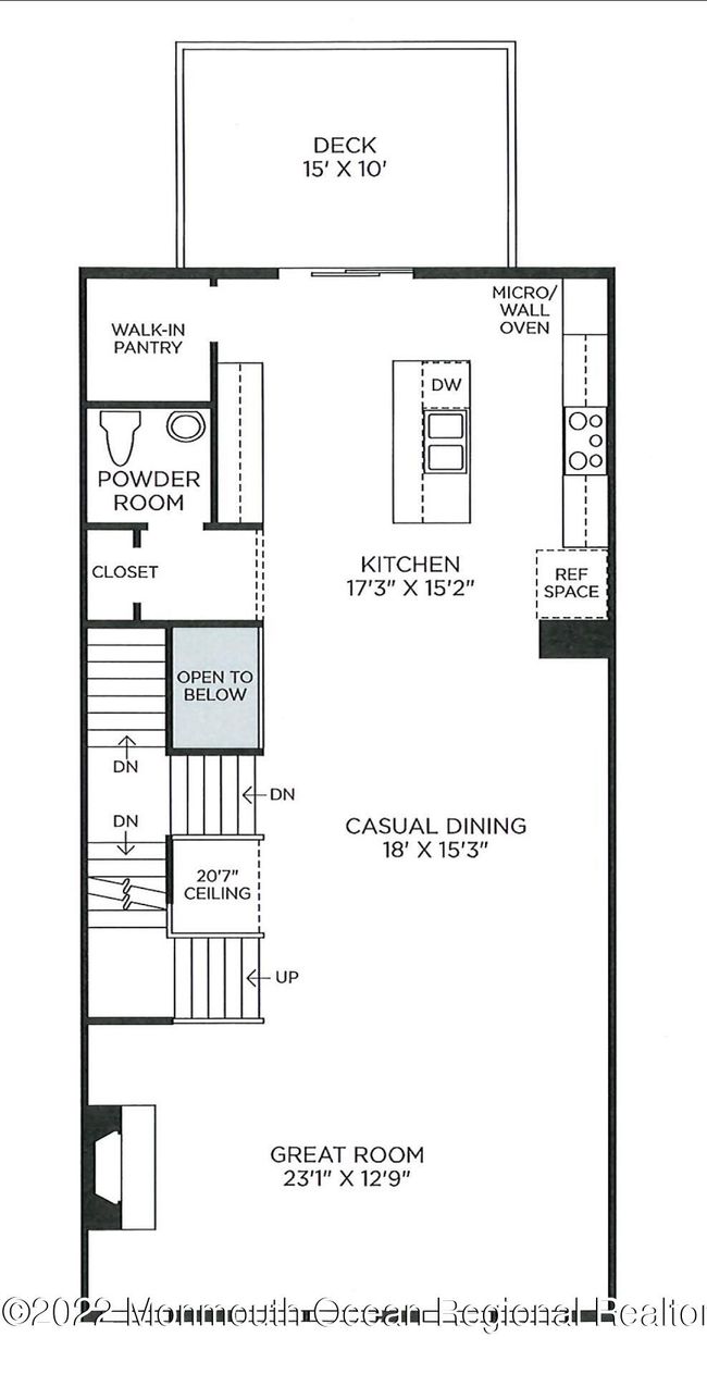 38 Waller Dr, Condo with 3 bedrooms, 4 bathrooms and null parking in Middletown NJ | Image 10