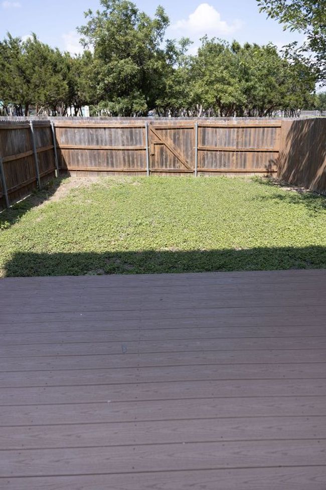 View of backyard deck | Image 10