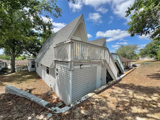 Rear balcony porch of Vacation Village Hilltop #63 | Image 43
