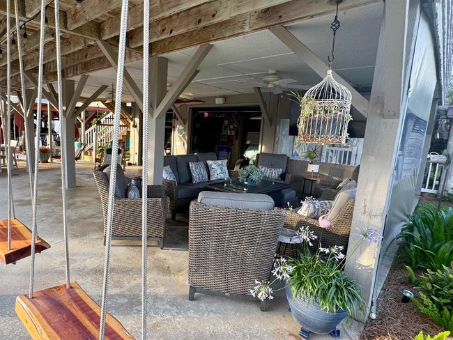View of patio / terrace with outdoor lounge area | Image 12