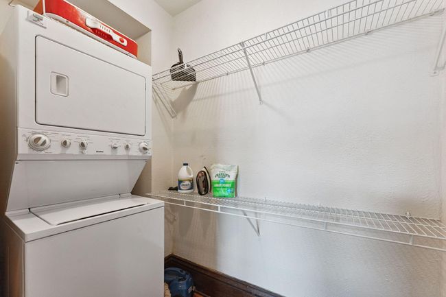 There is laundry in the unit in this very large closet. | Image 15