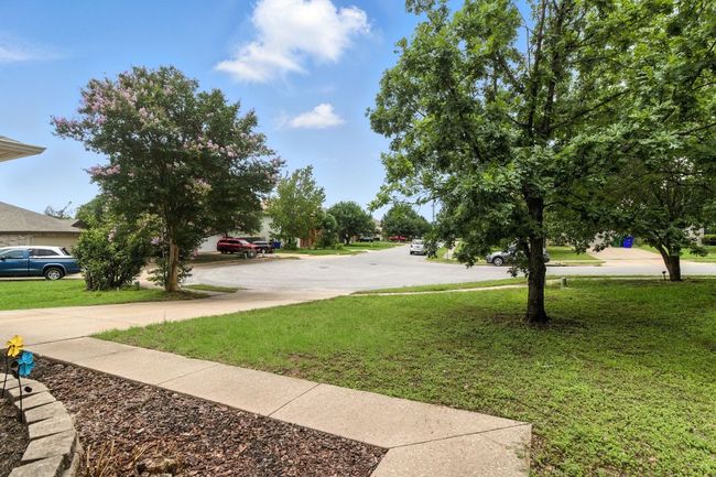 This picture was taken from the front porch. Brazil Street is the street on the left. Glen Field is on the right. | Image 4