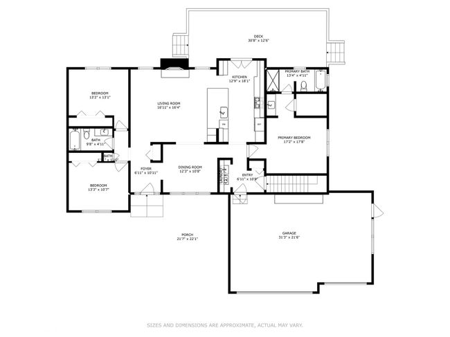 1464 Manor Dr, House other with 3 bedrooms, 2 bathrooms and null parking in Twin Lakes WI | Image 19