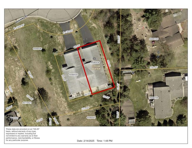 8191 Hinckley Ct, Townhouse with 4 bedrooms, 3 bathrooms and null parking in Baxter MN | Image 15