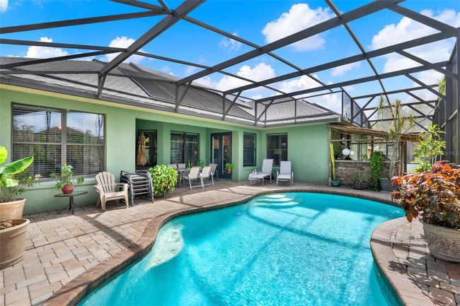 Solar Heated, Saltwater Pool with Tiki Outdoor Kitchen & Grill | Image 12