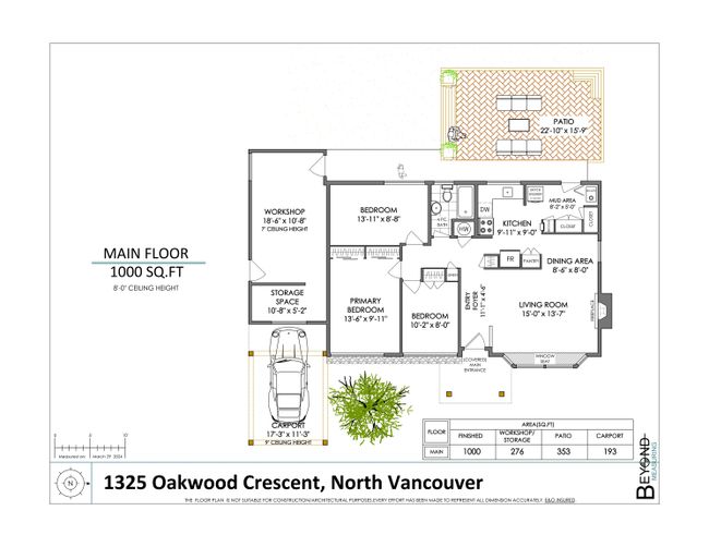 1325 Oakwood Crescent, House other with 3 bedrooms, 1 bathrooms and 3 parking in North Vancouver BC | Image 39