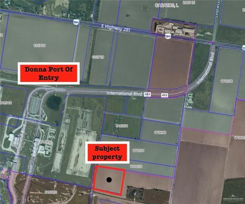 39000 Border Fence Service Road, Donna, TX, 78537 | Card Image