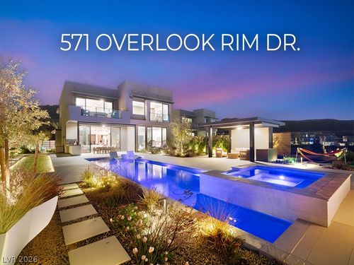 571 Overlook Rim Dr, Henderson, NV, 89012-5862 | Card Image
