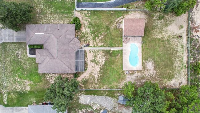 Aerial View... Fenced Backyard | Image 50